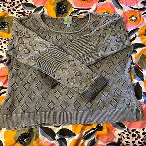 C&C California knit cotton sweater